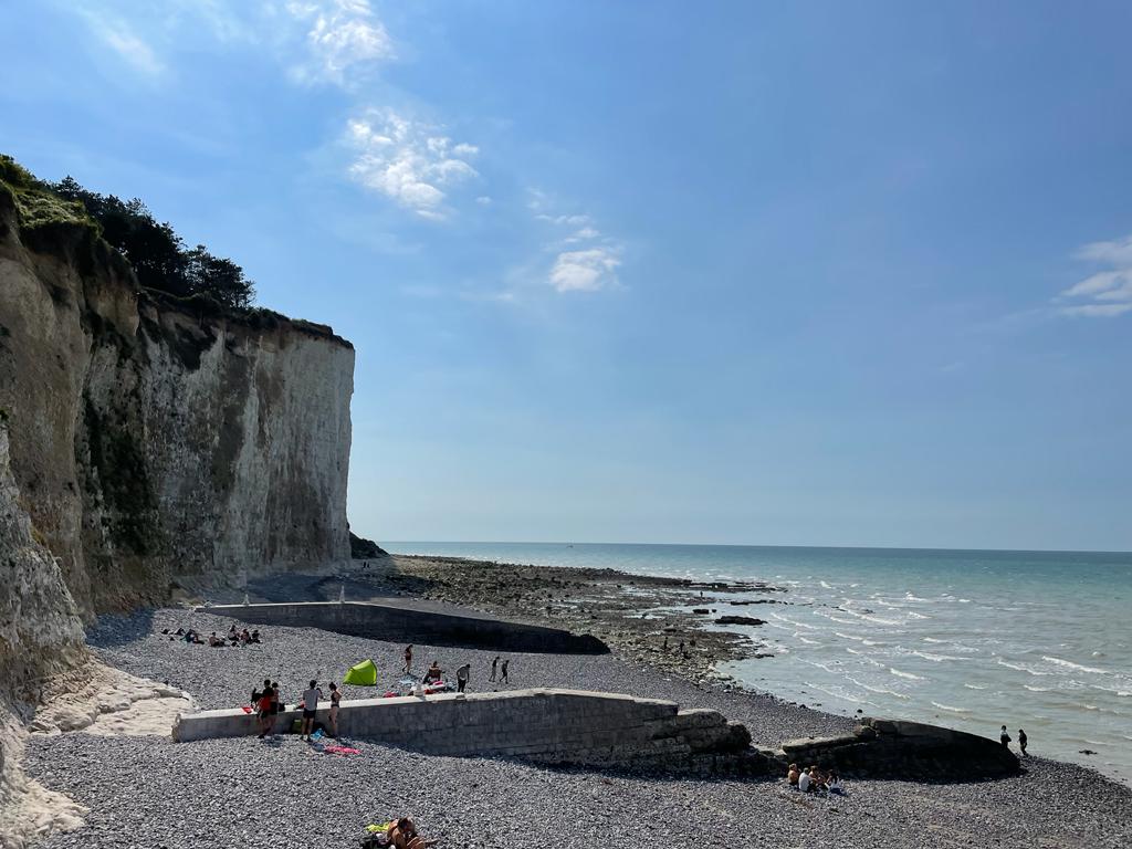 Falaises à marée basse